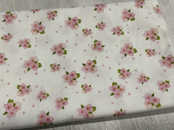 Flowers vivid cotton fabric