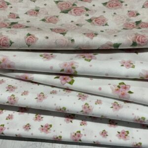 Flowers pattern fabric