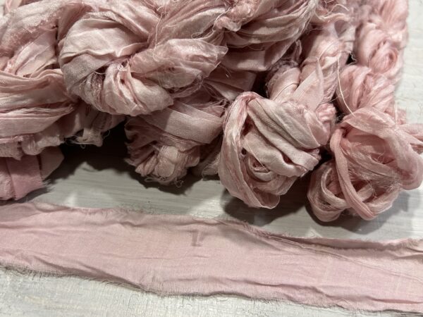 Baby Pink Sari Silk - 5m