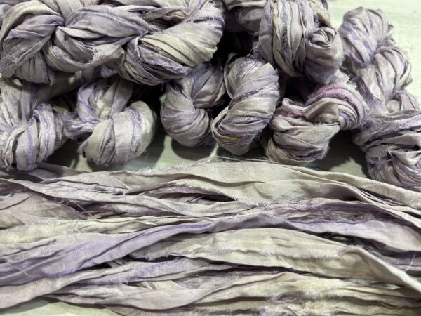 Fairy Purple Sari Silk - 5m