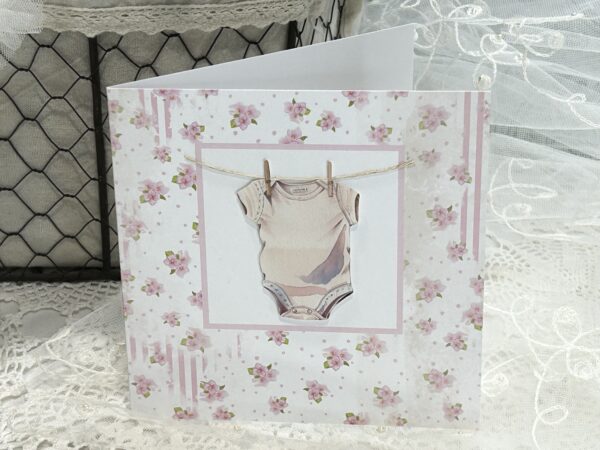 3D baby card