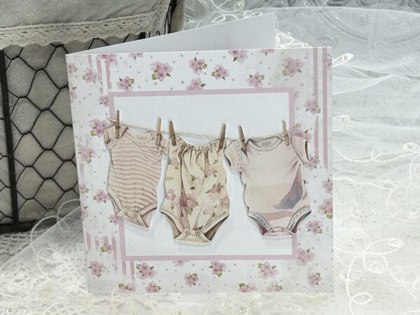 3D baby card