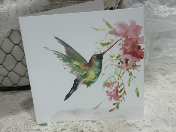 Hummingbird card