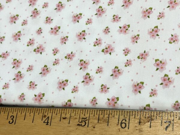 Tiny Flowers Vivid cotton fabric - Image 2