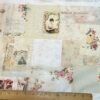 Pink Collage cotton fabric - Image 2