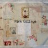 Pink Collage cotton fabric - Image 6