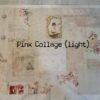 Pink Collage cotton fabric - Image 5