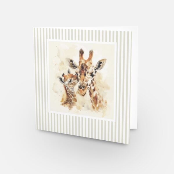 Giraffes card - Image 2