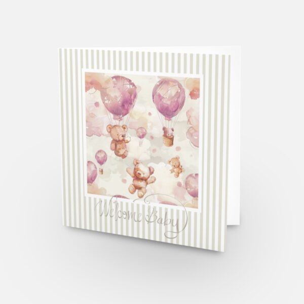 Welcome baby card - Image 2