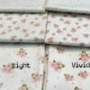 Flowers Light cotton fabric - Image 3