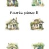 Houses cotton fabric - Image 3