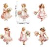 Little girls pink cotton fabric - Image 3