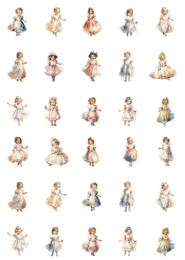 Little girls cotton fabric