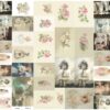 Vintage Pictures cotton fabric