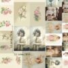 Vintage Pictures cotton fabric - Image 3
