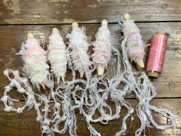 Fancy Yarns Bundle with waxed thread