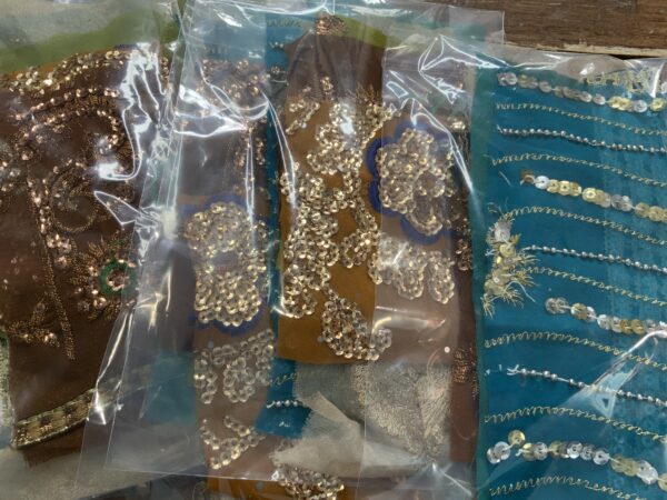 Sari remnants (retailles) - mini bundle - Image 2